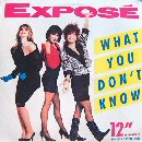 Expose What+You+Don't+Know 12'':SINGLE