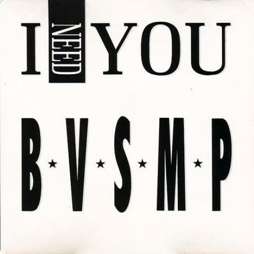 B.V.S.M.P. I+Need+You CD:SINGLE